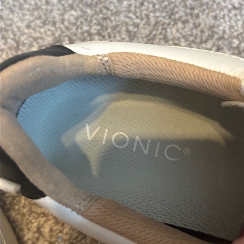 Vionic Kimmie Court Leather Sneakers - Picture 6 of 10